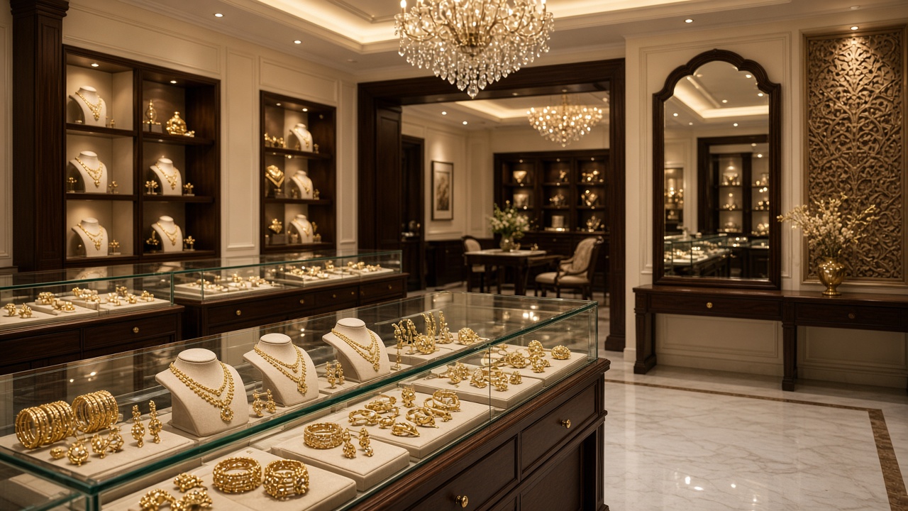 Shree Jewellers showroom interior
